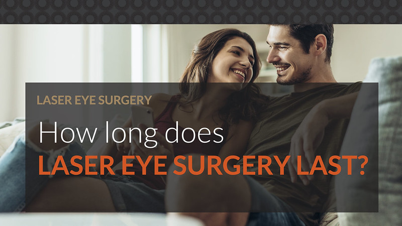 A young couple thinking about having laser eye surgery and wondering how long with the result last